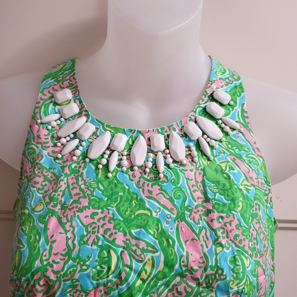 🩷🐊 Lilly Pulitzer Chomp Chomp Dress🐊🩷